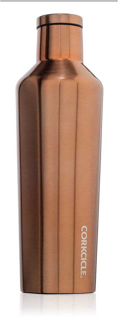 Skorter | Corkcicle Kettle - Water Bottle & Thermos - Triple Insulated Stainless Steel, 16 oz, Matte Black