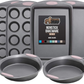 Skørter | Multipack Gorilla Grip Bakeware Sets, Nonstick, Heavy Duty Carbon Steel