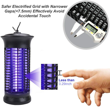Skørter | Bug Zapper Electric Indoor Insect Killer Hanging UV Light | Mosquito Killer Bug Fly Pest Attracting Trap Zapper Lamp with Powerful 1000V Grid for Indoor Home Bedroom, Kitchen, Office