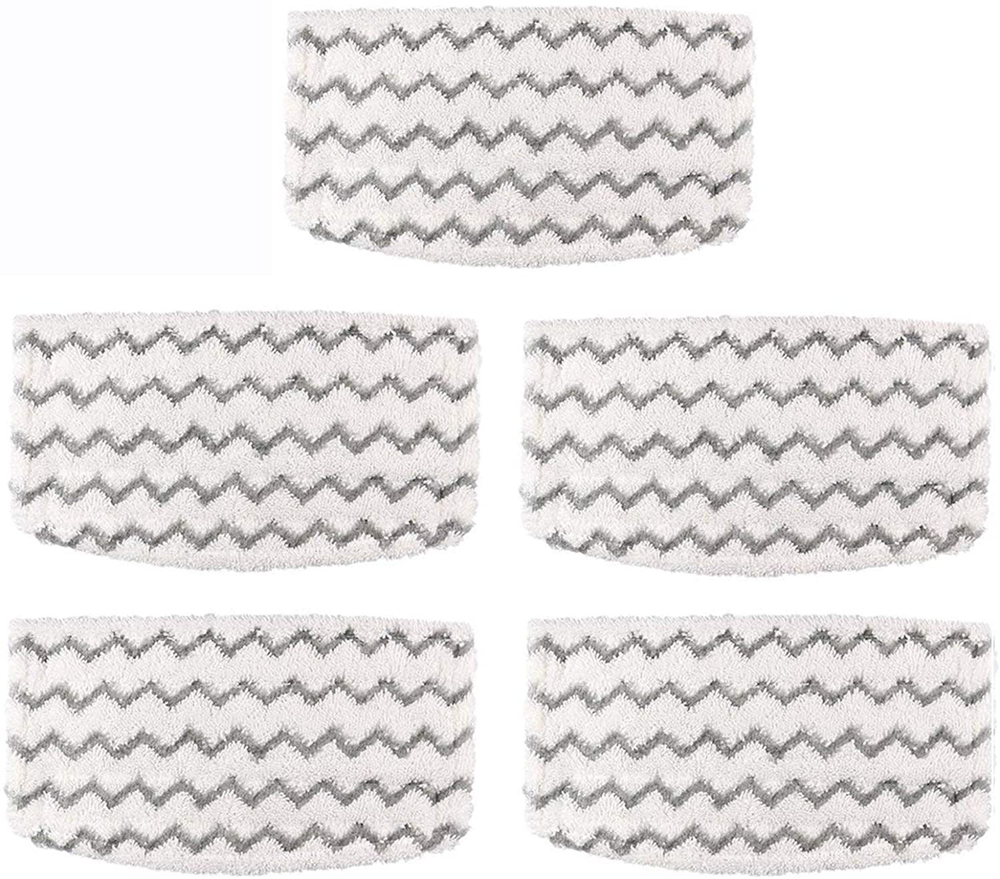 Skorter | Aunifun 5 Pack Steam Mop Pads Replacement for Shark Steam Mop Hard Floor Cleaning Solution S1000A Shark Vacuum S1000A S1000C S1000WM S1001C