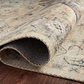 Skørter | Loloi II Hathaway Collection HTH-05 Steel / Ivory, Traditional Runner Rug, 2'-6" x 7'-6"