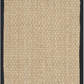 Skørter | Safavieh Natural Fiber Collection NF114R Border Basketweave Seagrass Area Rug, 3' x 5', Teal