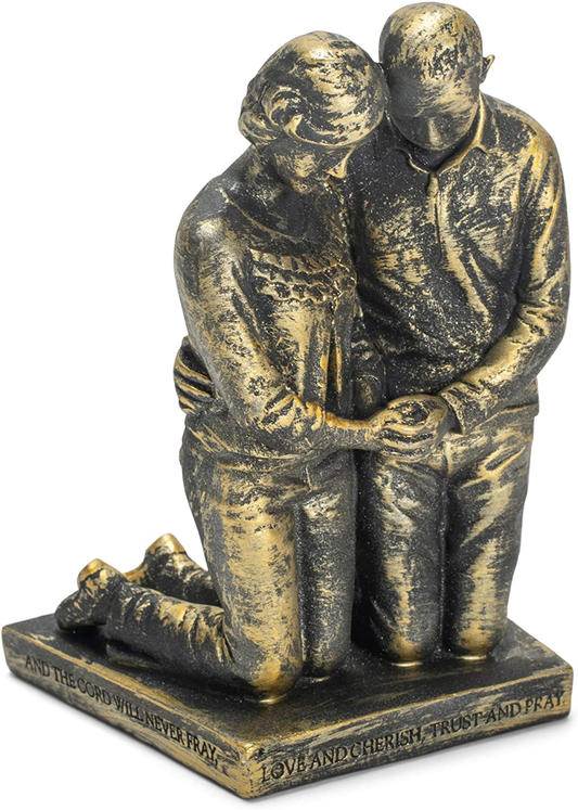 Skorter | Dicksons Beierende Spouse and Spouse 5 inches Gray Resin Stone Table Figurine