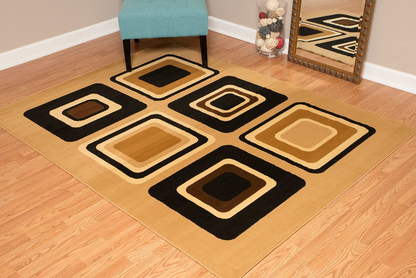 Skørter | United Weavers of America Dallas Spaces Rug, 2'3 x 8', Silver