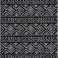 Skørter | Safavieh Tulum Collection TUL267D Moroccan Boho Distressed Non-Shedding Living Room Bedroom Dining Room Home Office Area Rug, 5'3" x 7'6", Ivory / Black