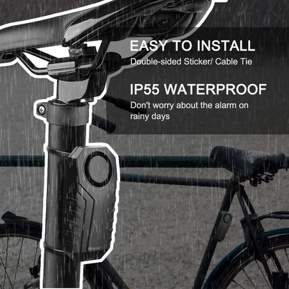 Skørter | Wireless Vibrating Motion Sensor 113dB Bike Alarm with Remote Control