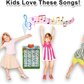 Skørter | Just Smarty Interactive ABC and 123 Learning Poster, Pink