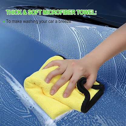 Skorter | Wontolf 62'' Car Wash Mop Brush Set Glove With Long Handle Window Cleaner Car Duster Long Handle Microfiber Towels Cleaning Cloth Car Wash Equipment For Rv Suv Cars 9pcs