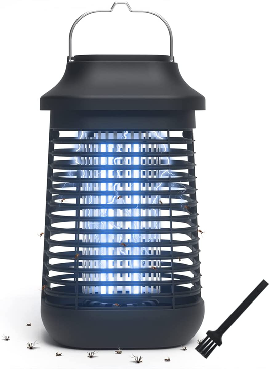 Skørter | Bug Zapper Outdoor/Indoor, 4200V High Performance Waterproof Electronic Mosquito Killer, 15W UVA Mosquito Lamp Bulb, Fly Traps Patio Insect Killer, Catcher Killer for Home, Kitchen, Backyard, Camping