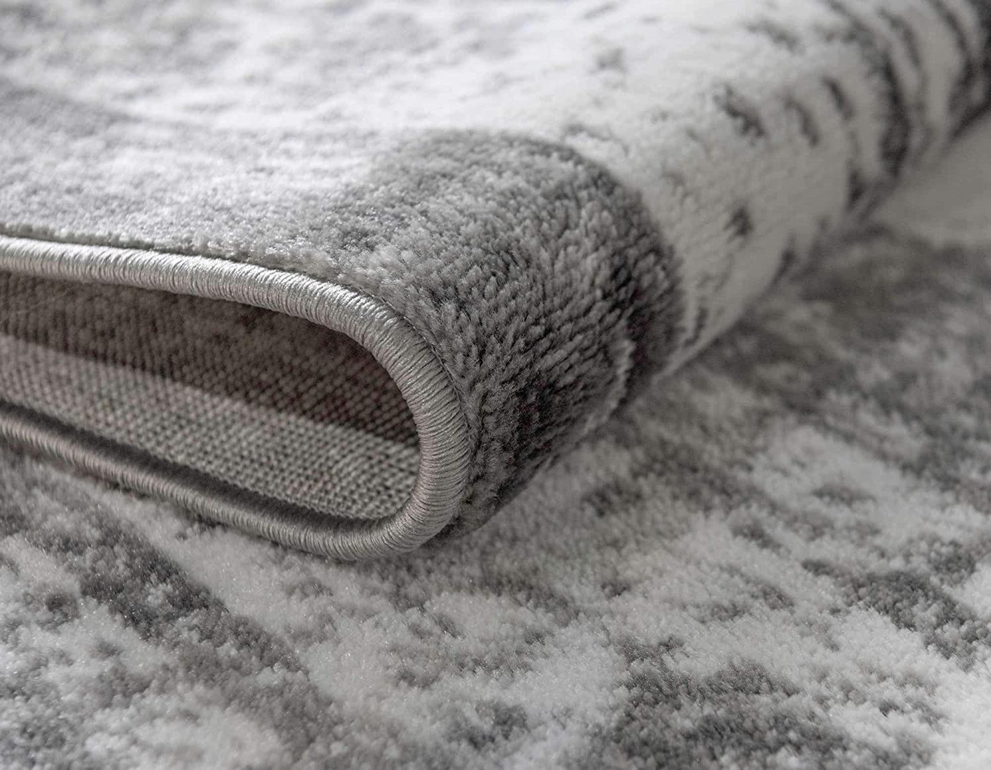 Skørter | Unique Loom Sofia Collection Area Traditional Vintage Rug, French Inspired Perfect for All Home Decor, 2' 0 x 9' 10 Runner, Black/Gray