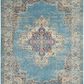 Skørter | Nourison Passion 4' x 6' Ivory Light Blue Rug, 3'9" x 5'9", 5 Feet
