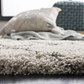 Skørter | SAFAVIEH Hudson Shag Collection SGH282L Moroccan Trellis Non-Shedding Living Room Bedroom Dining Room Hall Plus 2-inch Thickness Area Rug, 3' x 3' Square, Slate Blue / Ivory