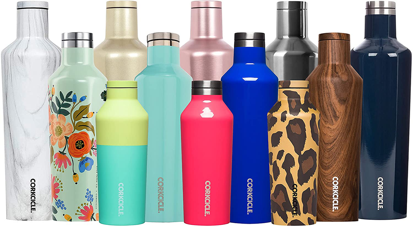 Skorter | Corkcicle Kettle - Water Bottle & Thermos - Triple Insulated Stainless Steel, 16 oz, Matte Black