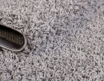 Skørter | Unique Loom Solo Solid Shag Collection Area Modern Plush Rug Luxurious & Soft, 3' 3 x 5' 3, Slam Blue