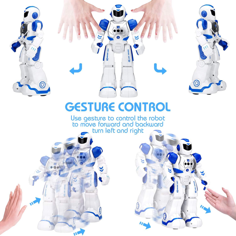 Skørter | RC Gesture Sensing Toy, Interactive Walking Singing Dancing Robot