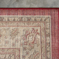 Skørter | Unique Loom Kashan Traditional Floral Rug, 4 Feet, Gray/Ivory