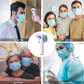 Skørter | Heavy Thermometer Infrared Forehead High Caliber Sensor No Contact with LCD Display for Medical Offices, Hospitals