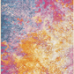 Skørter | Nourison Passion Bohemian Abstract Sunburst 1'10" x 6' Support rug, (6' Runner)