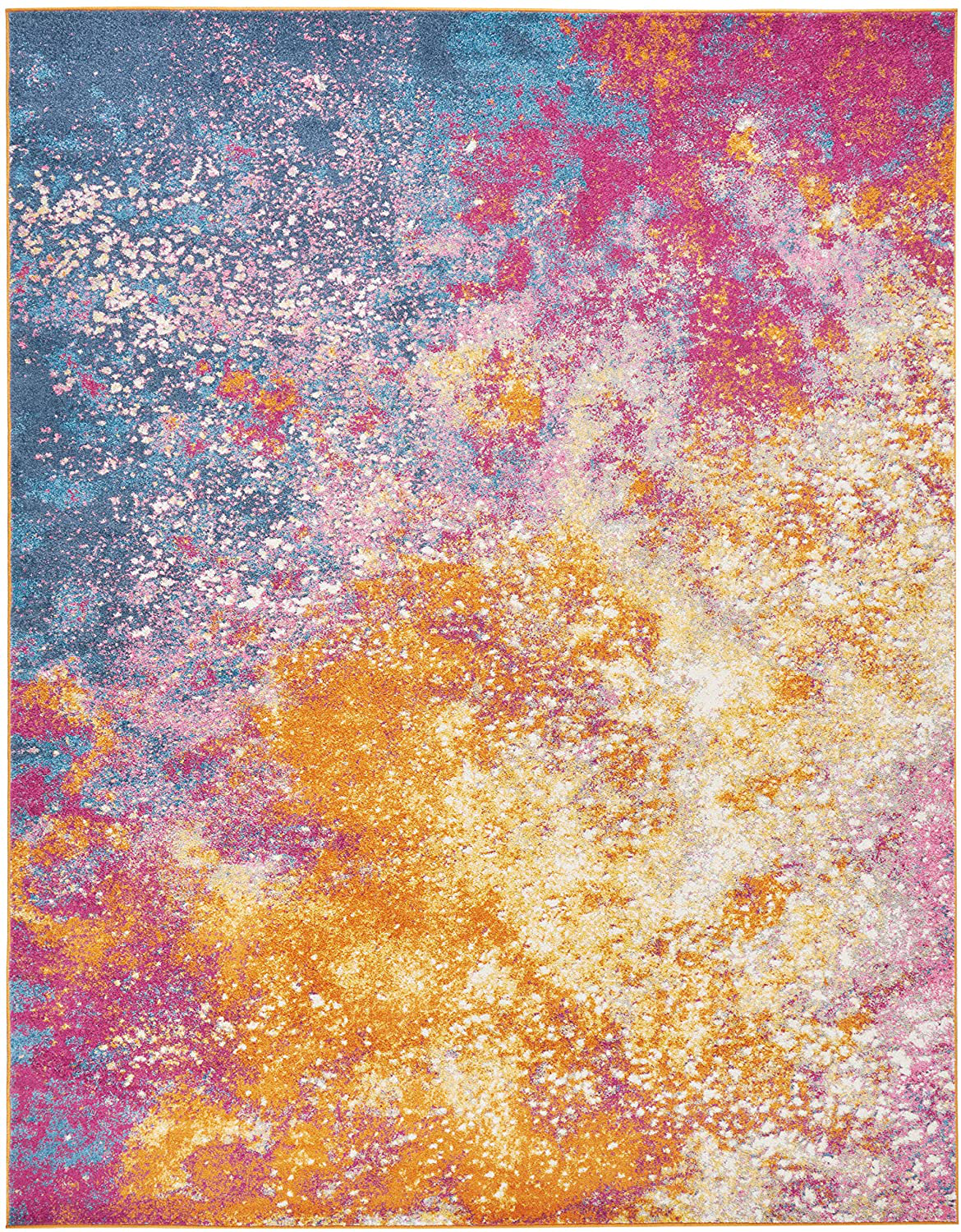 Skørter | Nourison Passion Bohemian Abstract Sunburst 1'10" x 6' Support rug, (6' Runner)