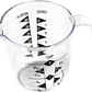 Skørter | Chef Craft Select Plastic Measuring Spoon, 2 Cups, Clear