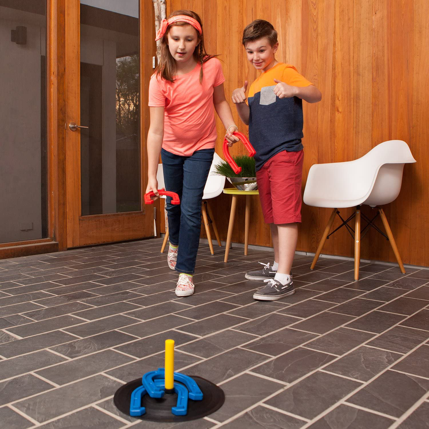 Skørter | Champion Sports Indoor/Outdoor Horseshoe Set