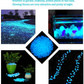 Skørter | chic style 300pcs Glow in the Dark Garden Stones, Garden Luminous Glow Stones Outdoor Decor Glowing Water Fish Tank Gravel (Blue)