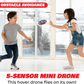 Skørter | Force1 Scoot Combo Hand Operated Drone for Kids or Adults - Hands-Free Motion Sensor Mini Drone, Easy Indoor Rechargeable UFO Flying Ball Drone Toy for Boys and Girls (Red/Blue)