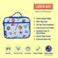 Skørter | Wildkin Kids Insulated Lunchbox Bag for Boys and Girls, Perfect Size for Packing Hot or Cold Snacks for School and Travel, Measures 9.75 x 7 x 3.25 Inches, BPA-Free, Olive Kids (Jurassic Dinosaurs)