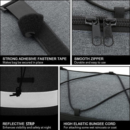 Skorter | 8L Insulated Bike Rear Trunk Cooler Bag with Shoulder Strap – Trevilo