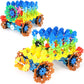 Skørter | Brain Flakes 500 Piece Connector Set - A Creative and Educational Alternative to Building Blocks - Tested for Children's Safety - A Great Stem Toy for Both Boys and Girls