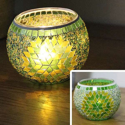 Candle Holder- Decorative Glass