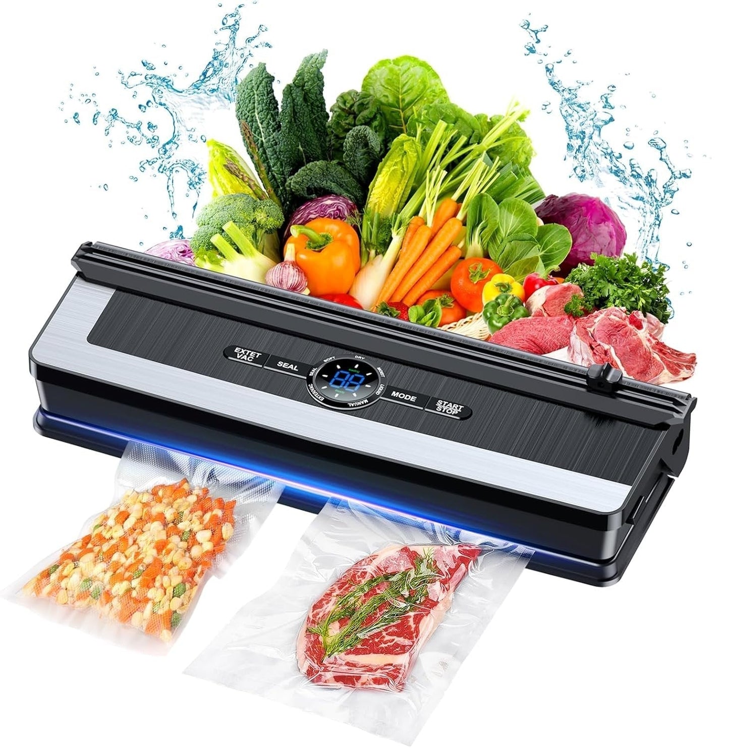 Skorter | 8-in-1 Vacuum Sealer with Built-in Cutter