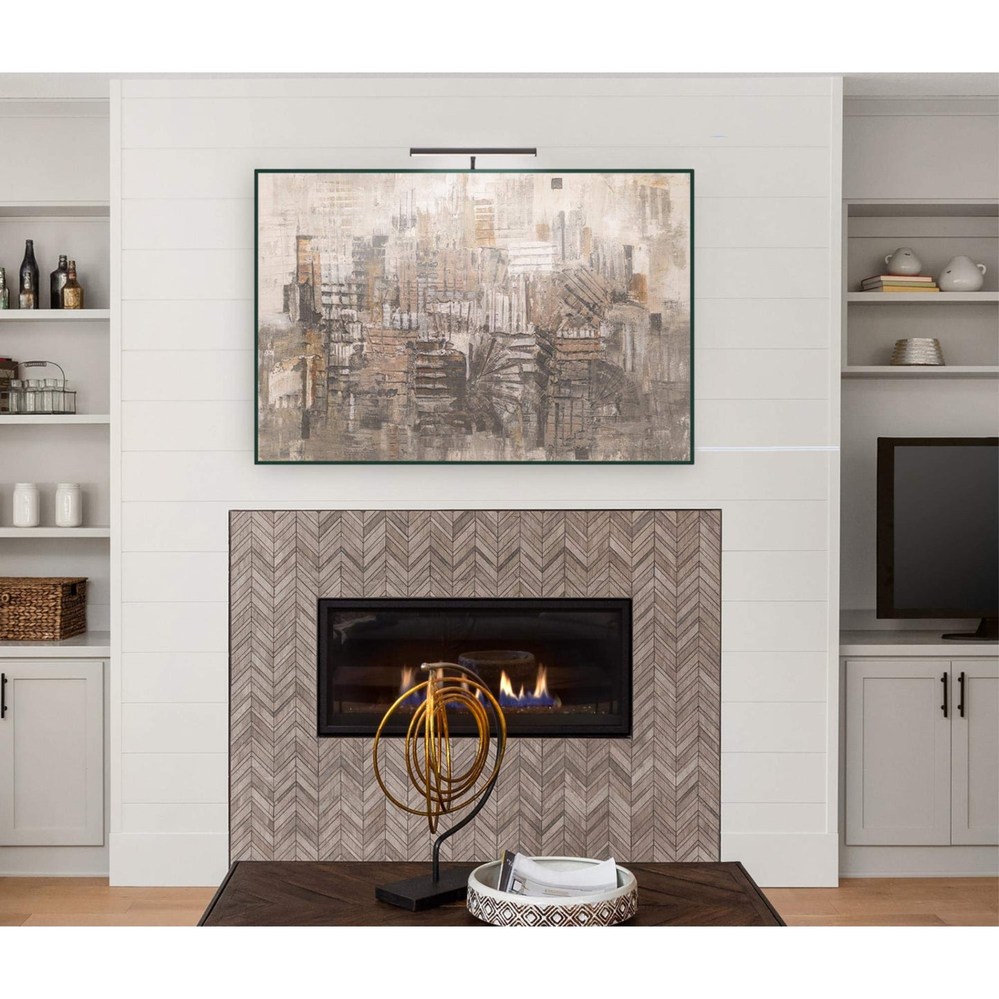 Skorter | Westinghouse 14" 4W Led Picture Lighting, Oil-Rubbed Bronze, Adjustable, 3000K Warm White