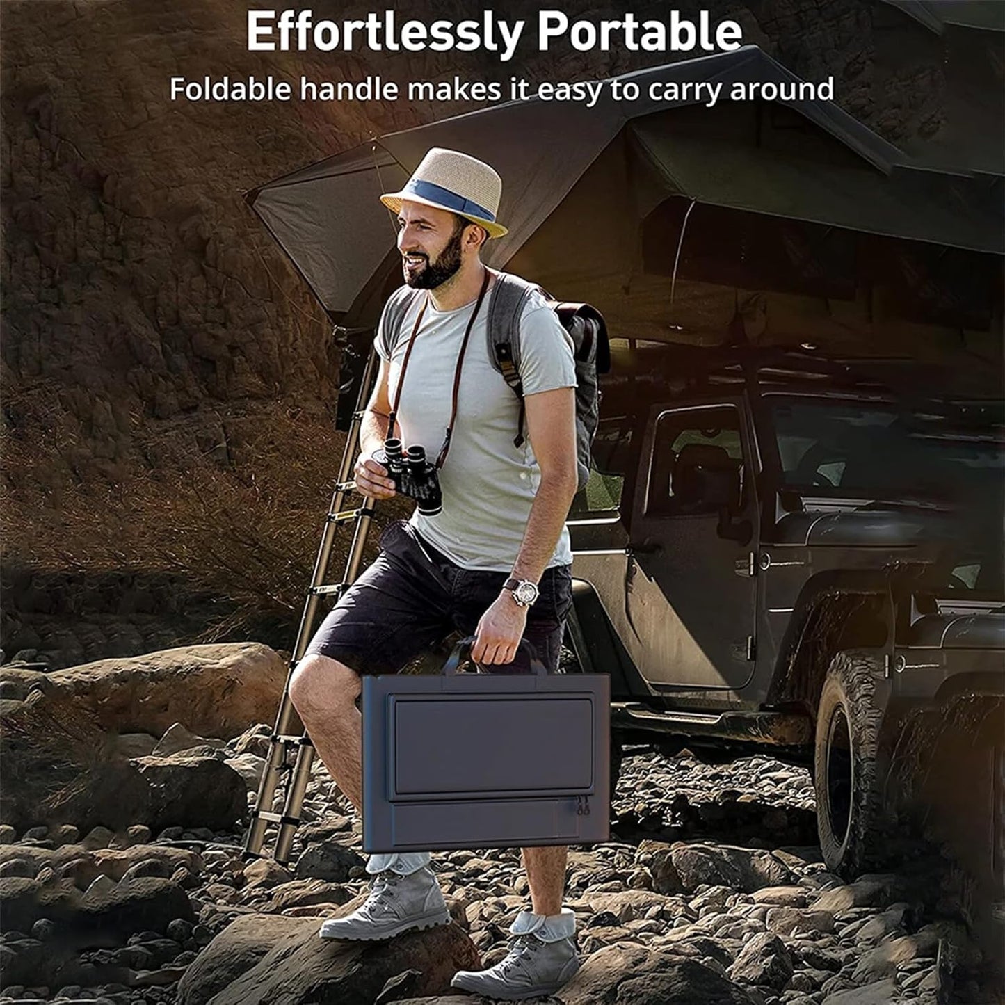 Skorter | SolaraX 1000W Foldable Solar Panel Kit – Portable Off-Grid Power with MPPT Charging