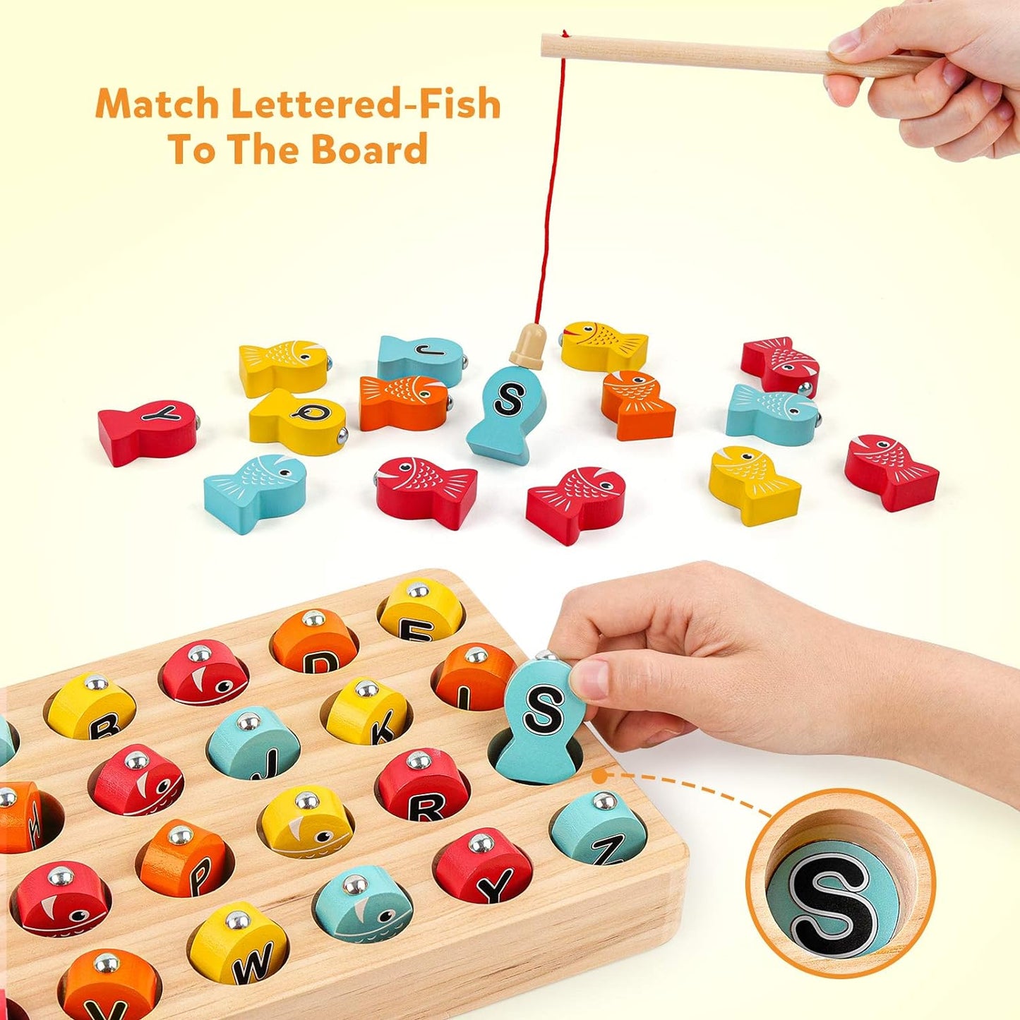 Skorter | Enchanting Magnetic Fishing Game - Educational Play Joy for Toddlers