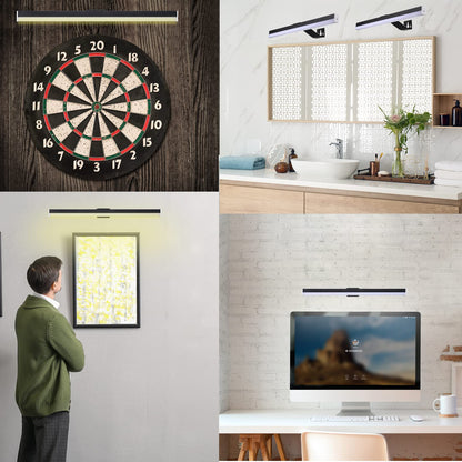 Skorter | Mioblue Rechargeable 22" Image light with remote control, dimmable 60Leds, wireless metal lamp