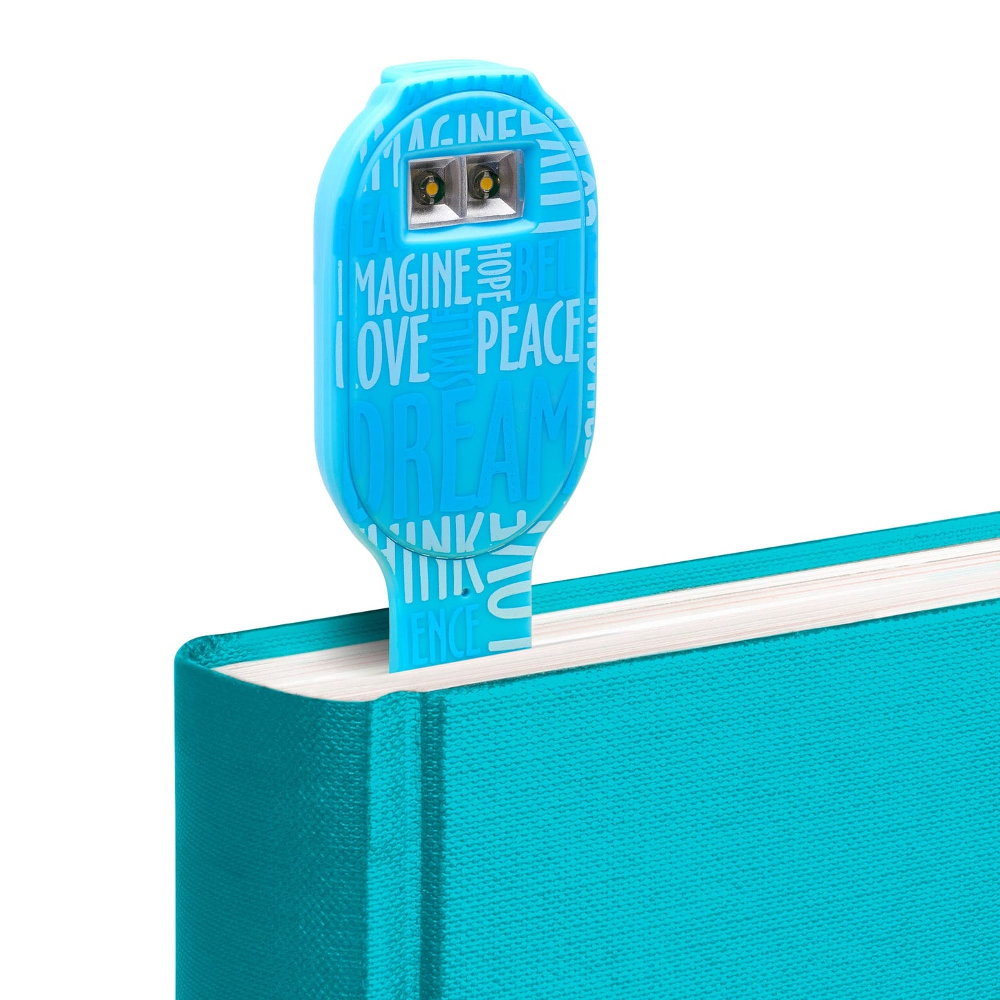 Skorter | Gifts for readers and writers Usb rechargeable 2-in-1 Led reading light & bookmark - Blue