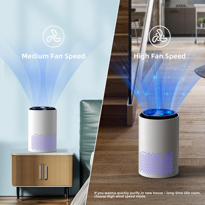 Skorter | Compact Air Purifier | True HEPA Filter, Ultra-Quiet & Ideal for Small to Medium Rooms