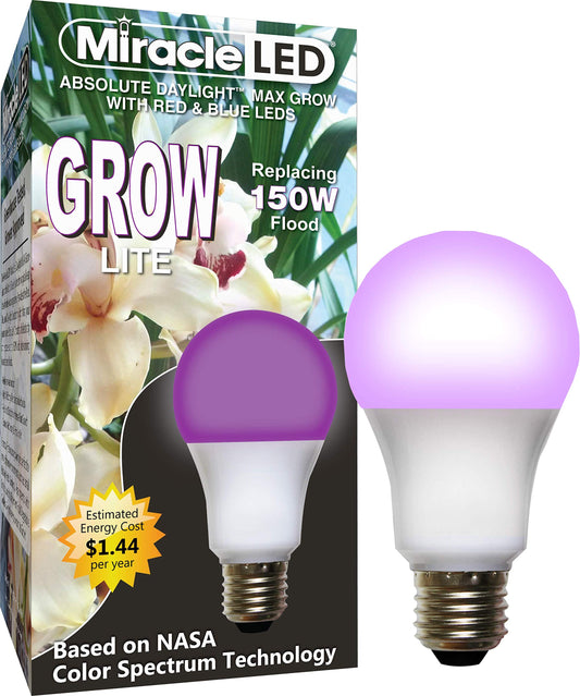 Skorter | Miracle Led Red & Blue Growth Light - 150W Replacement, 1 Pc, Purple, Plastic
