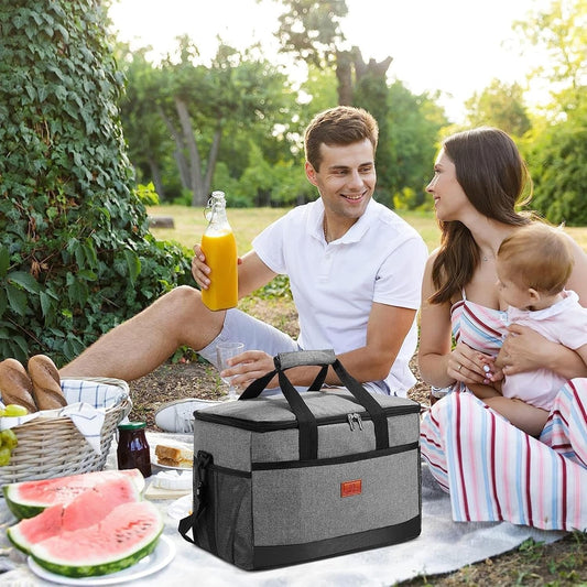 Skorter | 33L Waterproof Cooler Bag | Insulated, Spacious & Ideal for Picnics, Beach Days, Hiking, and Outdoor Activities