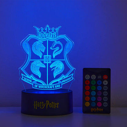 Skorter | Idea Nuova Harry Potter 3D Acrylic LED Illusion Lamp - Unique Home Decoration And Gift
