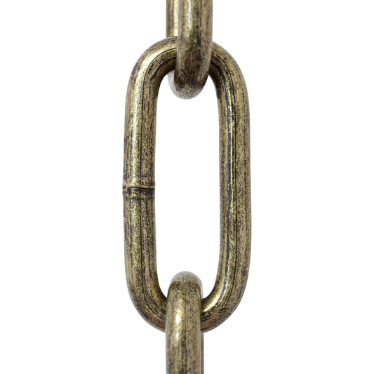 Skorter | Rch Hardware Antique Brass Steel Chandelier Chain, 3 Feet Length, W50