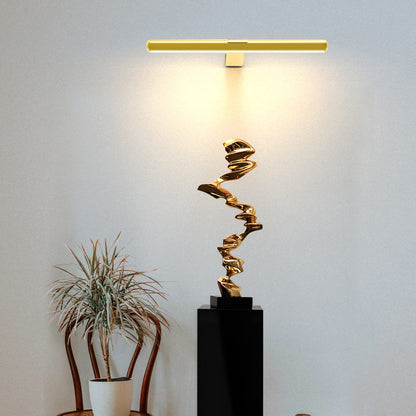 Skorter | Tintindoc 16" Wireless Rechargeable Battery Picture Light - Dimmable LED Art Light In Gold