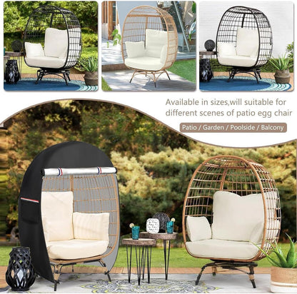 Skorter | Waterproof Egg Chair Cover with Double Zipper – Solara