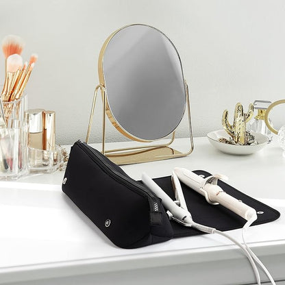 Skorter | 2-in-1 hair tool travel bag & heat-resistant mat