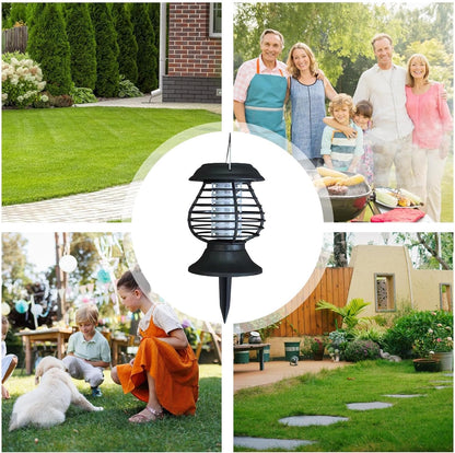 Skorter | Solar Insect Defense Lamp with LED Light – Effective Mosquito Control for the Garden