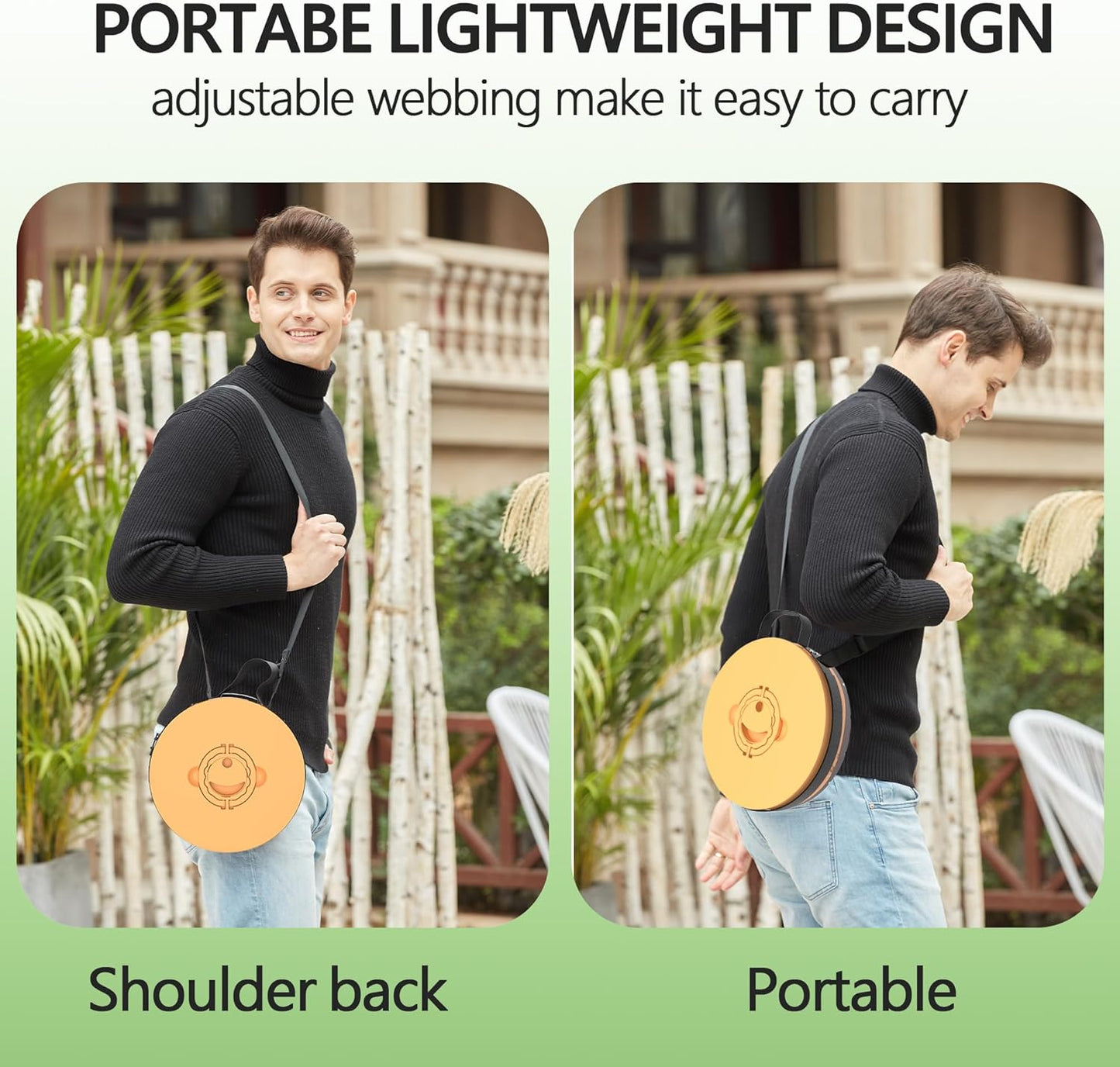 Skorter | Collapsible Stool with Cushion – SitMax