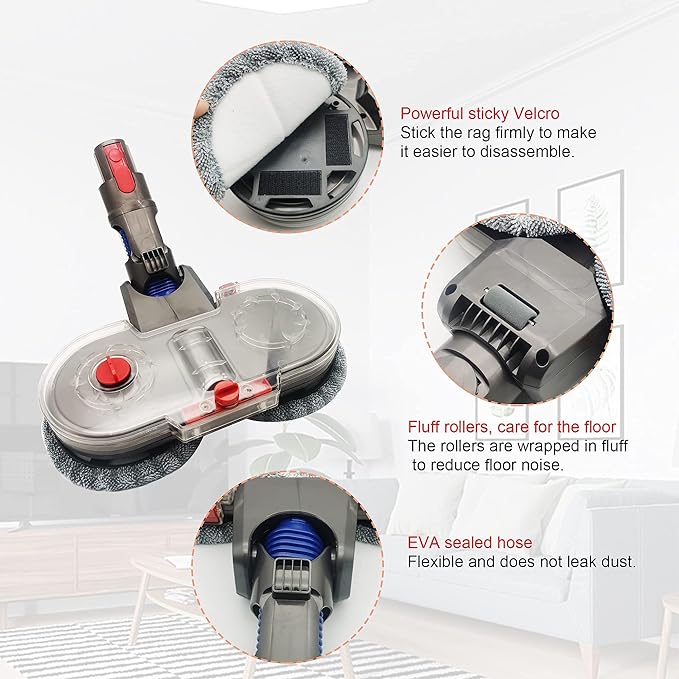 Skorter | Ambie - Slim Electric Mop Head