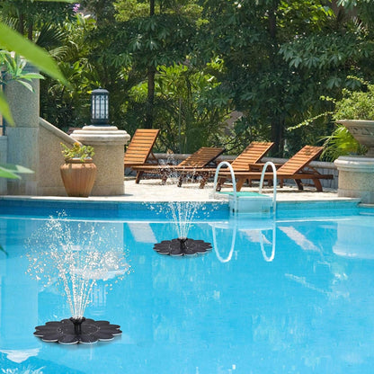 Skorter | Solar-powered fountain for the garden – Flower design water feature for ponds and pools