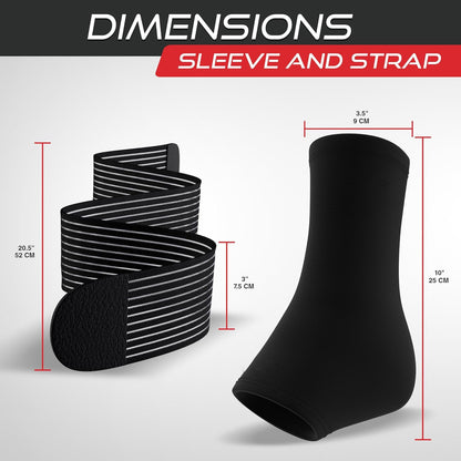 Skorter | Ankle support for sprained joint, plantar fasciitis relief, Achilles tendonitis